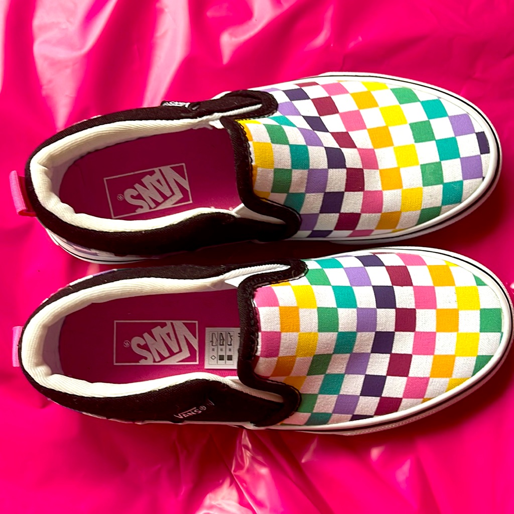 Brand New Never Worn Van Slip On Sneakers